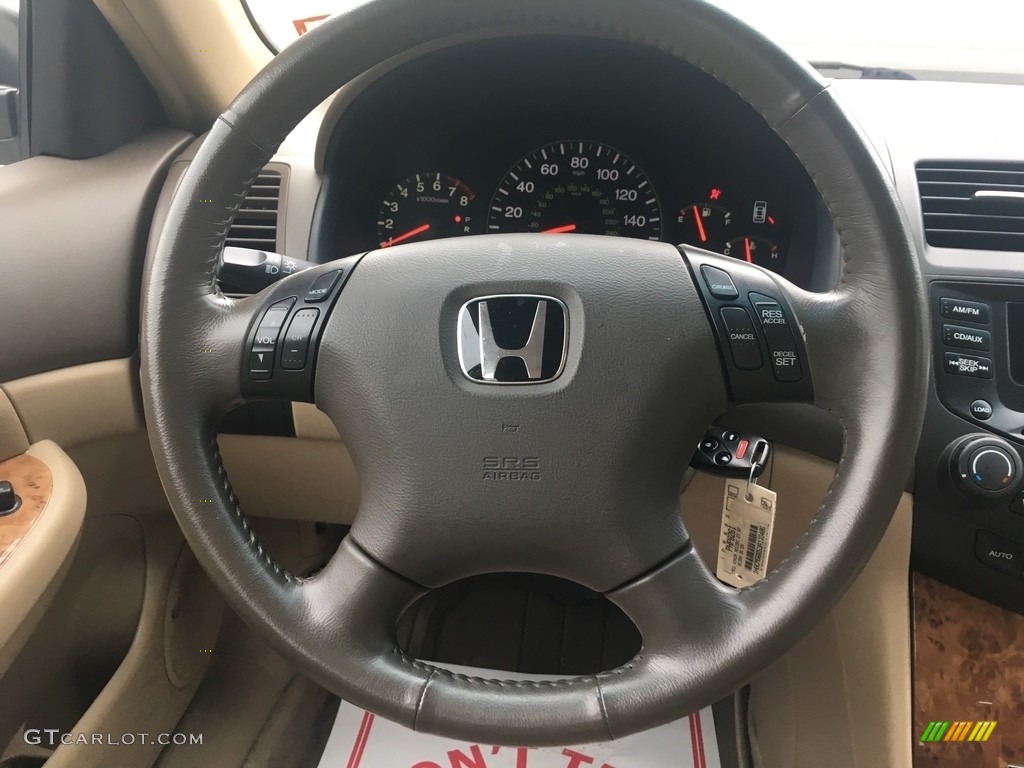 2003 Accord EX Sedan - Desert Mist Metallic / Ivory photo #16