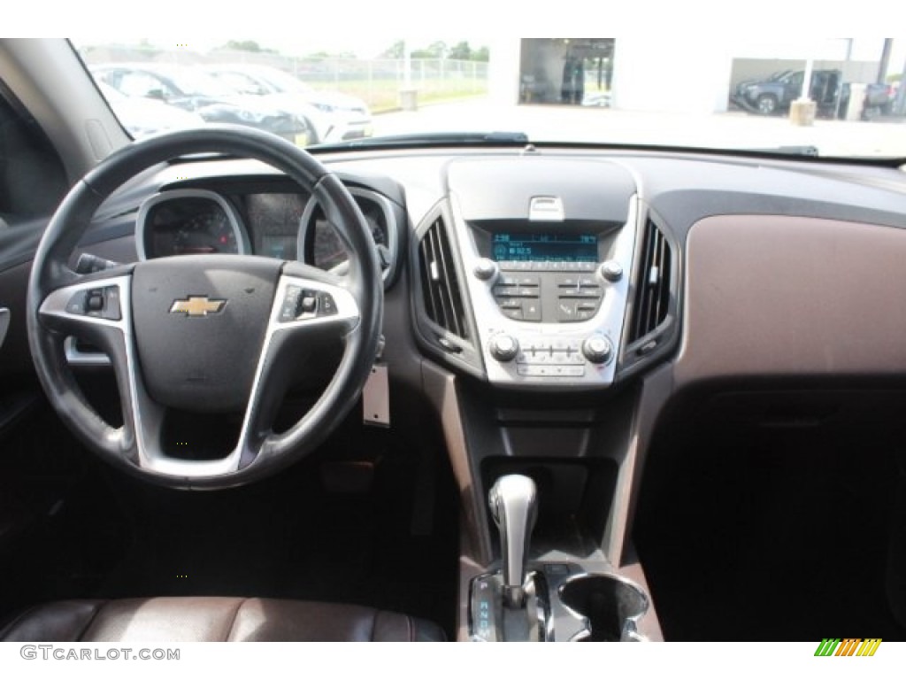 2011 Equinox LTZ - Espresso Brown Metallic / Brownstone/Jet Black photo #24