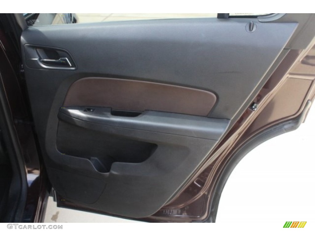 2011 Equinox LTZ - Espresso Brown Metallic / Brownstone/Jet Black photo #28