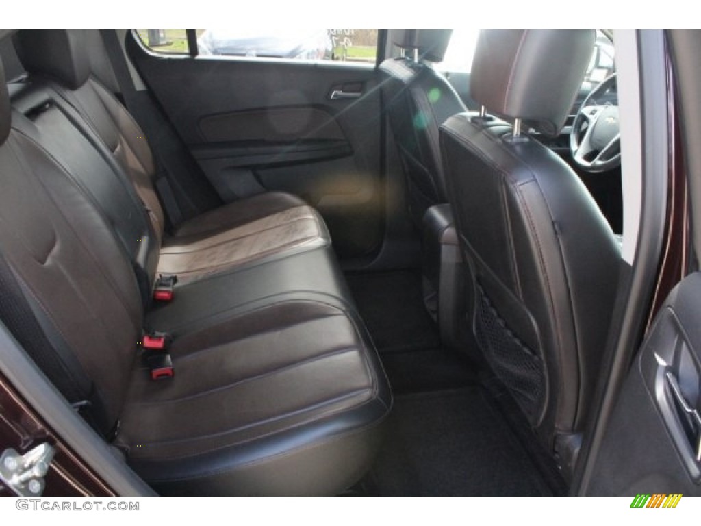 2011 Equinox LTZ - Espresso Brown Metallic / Brownstone/Jet Black photo #29