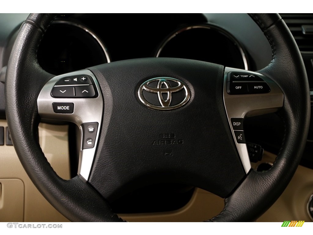 2013 Highlander Limited 4WD - Nautical Blue Metallic / Sand Beige photo #7