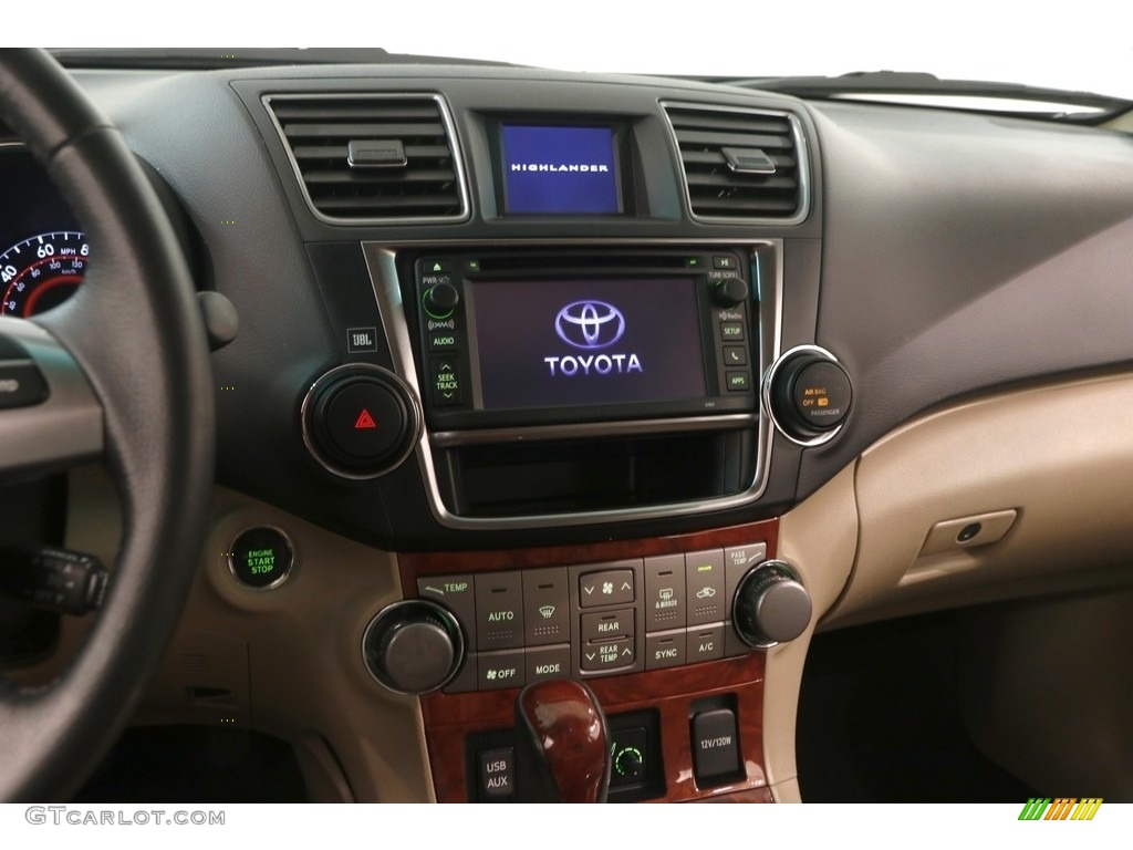 2013 Highlander Limited 4WD - Nautical Blue Metallic / Sand Beige photo #9