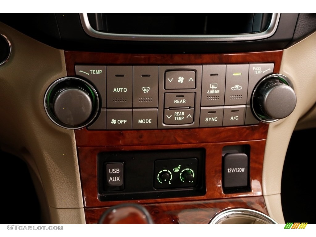 2013 Highlander Limited 4WD - Nautical Blue Metallic / Sand Beige photo #18
