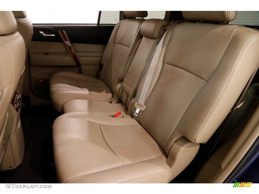 2013 Highlander Limited 4WD - Nautical Blue Metallic / Sand Beige photo #23