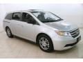 Alabaster Silver Metallic 2013 Honda Odyssey EX-L