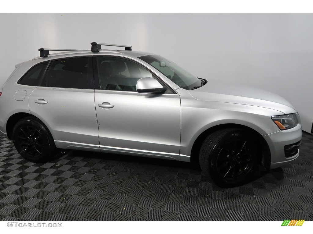2009 Q5 3.2 Premium quattro - Ice Silver Metallic / Black photo #4