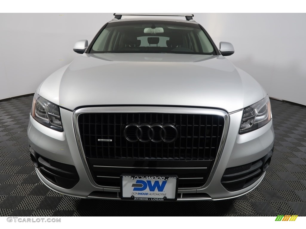 2009 Q5 3.2 Premium quattro - Ice Silver Metallic / Black photo #6