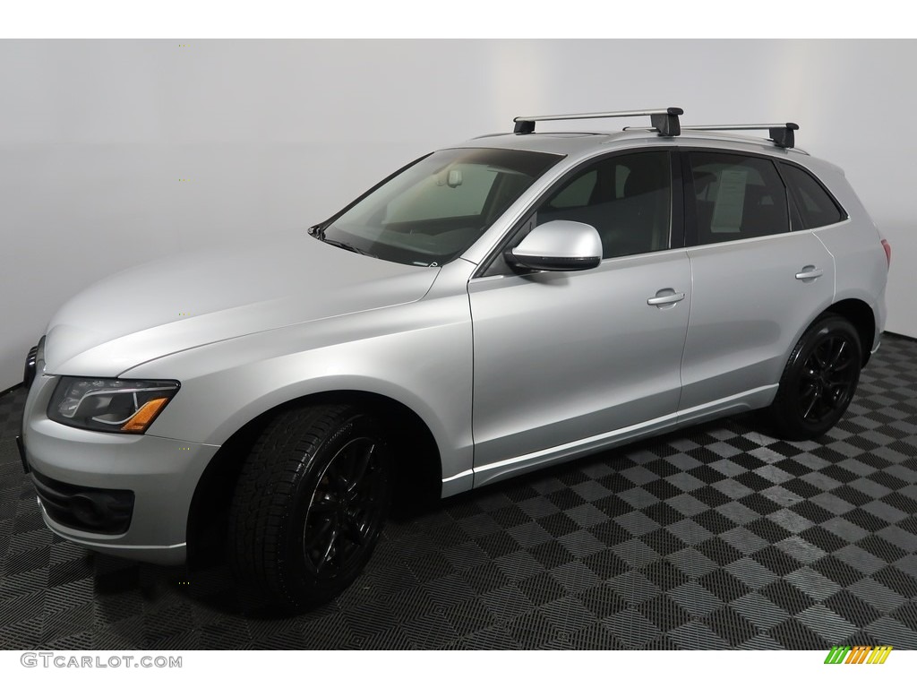 2009 Q5 3.2 Premium quattro - Ice Silver Metallic / Black photo #8