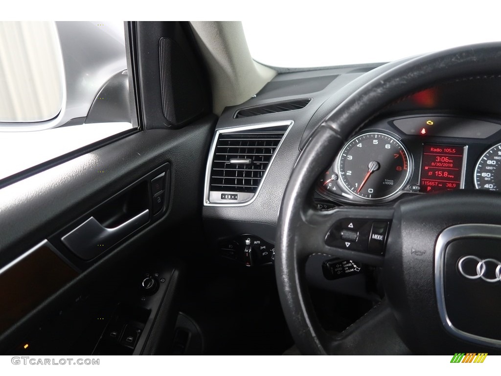 2009 Q5 3.2 Premium quattro - Ice Silver Metallic / Black photo #16
