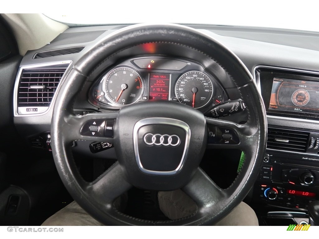 2009 Q5 3.2 Premium quattro - Ice Silver Metallic / Black photo #17