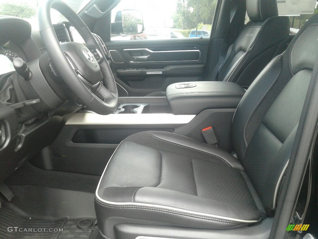2019 1500 Laramie Crew Cab - Diamond Black Crystal Pearl / Black photo #9