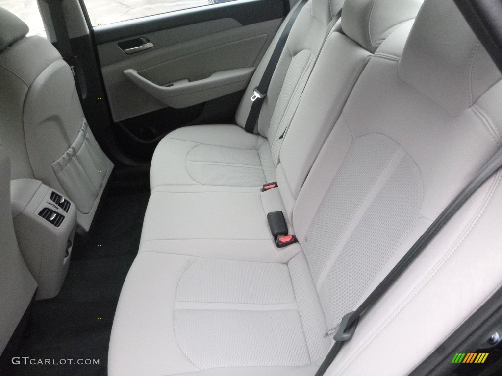 Gray Interior 2019 Hyundai Sonata Limited Photo #129306108