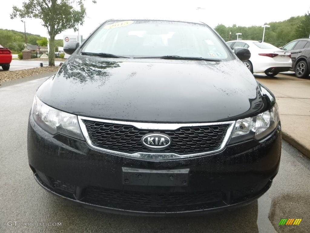 2013 Forte EX - Ebony Black / Black photo #4