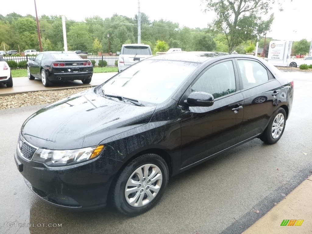 2013 Forte EX - Ebony Black / Black photo #5