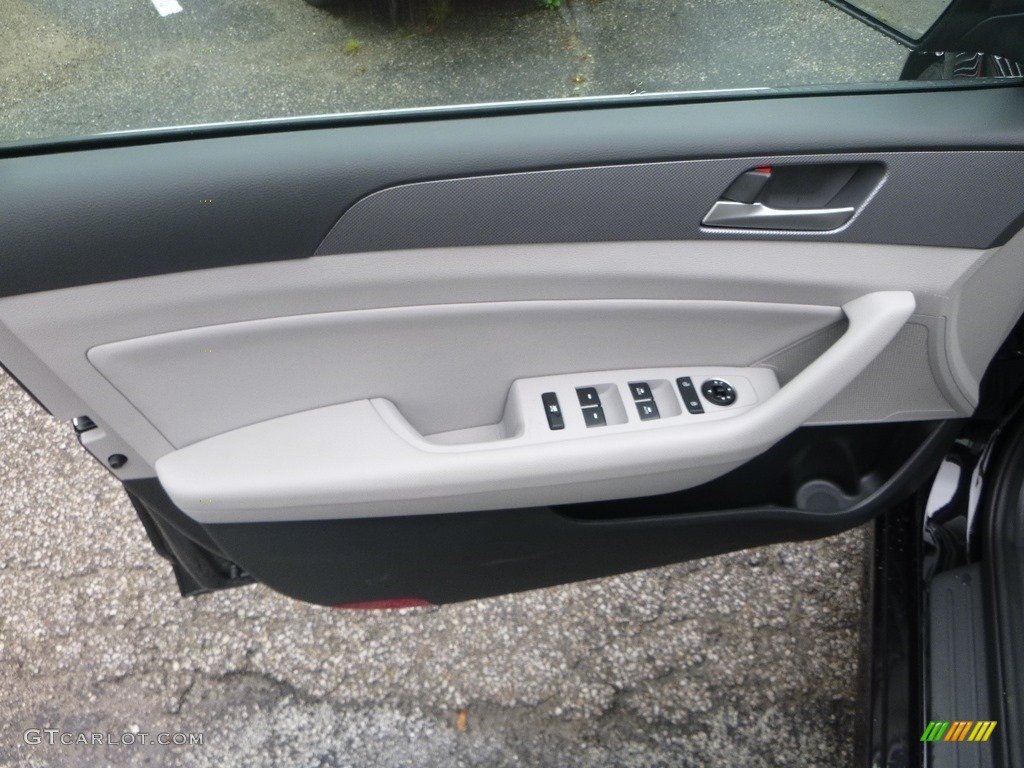 2019 Hyundai Sonata Limited Gray Door Panel Photo #129306140