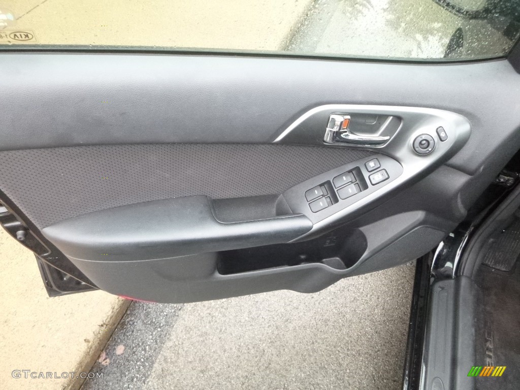 2013 Forte EX - Ebony Black / Black photo #13