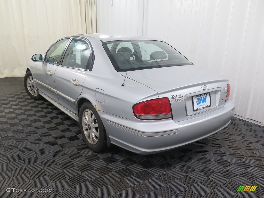 2003 Sonata LX V6 - Ebony Black / Black photo #6