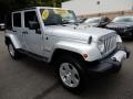 Bright Silver Metallic - Wrangler Unlimited Sahara 4x4 Photo No. 8