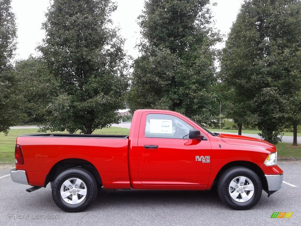 Flame Red 2019 Ram 1500 Tradesman Regular Cab Exterior Photo #129309066