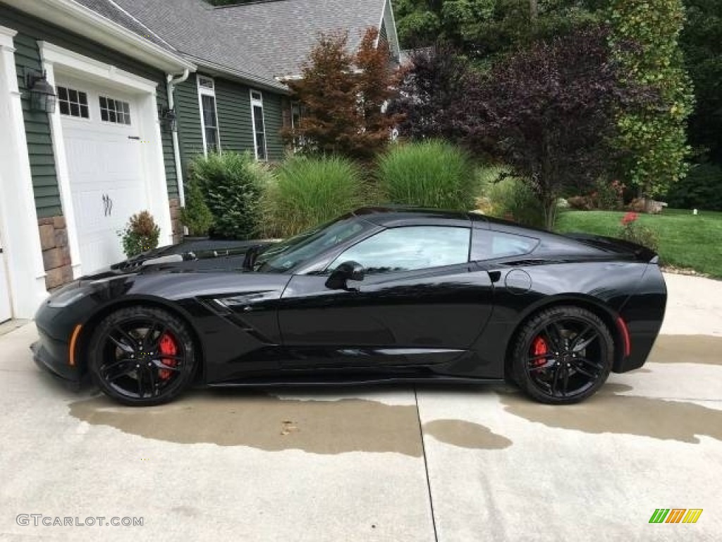 Black 2016 Chevrolet Corvette Stingray Coupe Exterior Photo #129310545