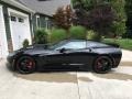 Black 2016 Chevrolet Corvette Stingray Coupe Exterior