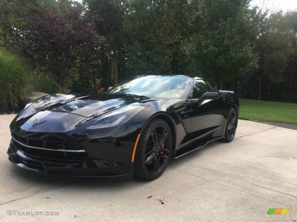 Black 2016 Chevrolet Corvette Stingray Coupe Exterior Photo #129310554