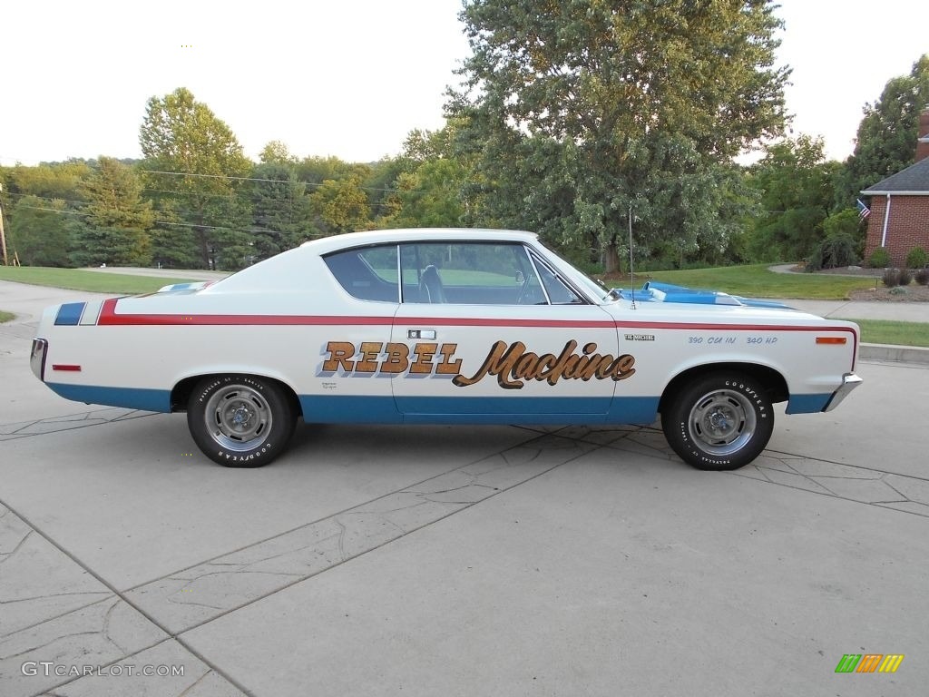 Red/White/Blue 1970 AMC Rebel Machine Exterior Photo #129310608
