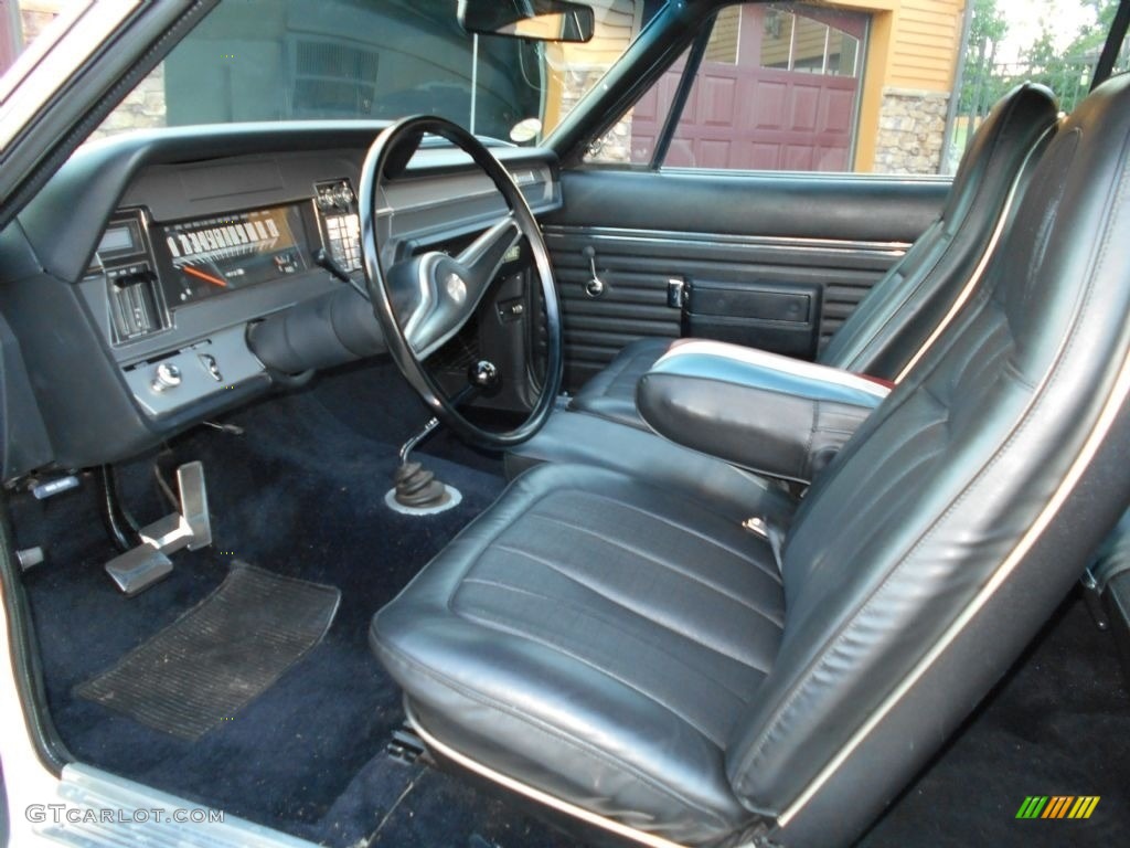 Black Interior 1970 AMC Rebel Machine Photo #129310653