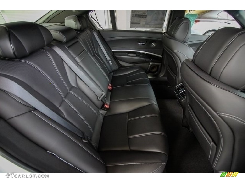 2019 Acura RLX Sport Hybrid SH-AWD Rear Seat Photo #129310953