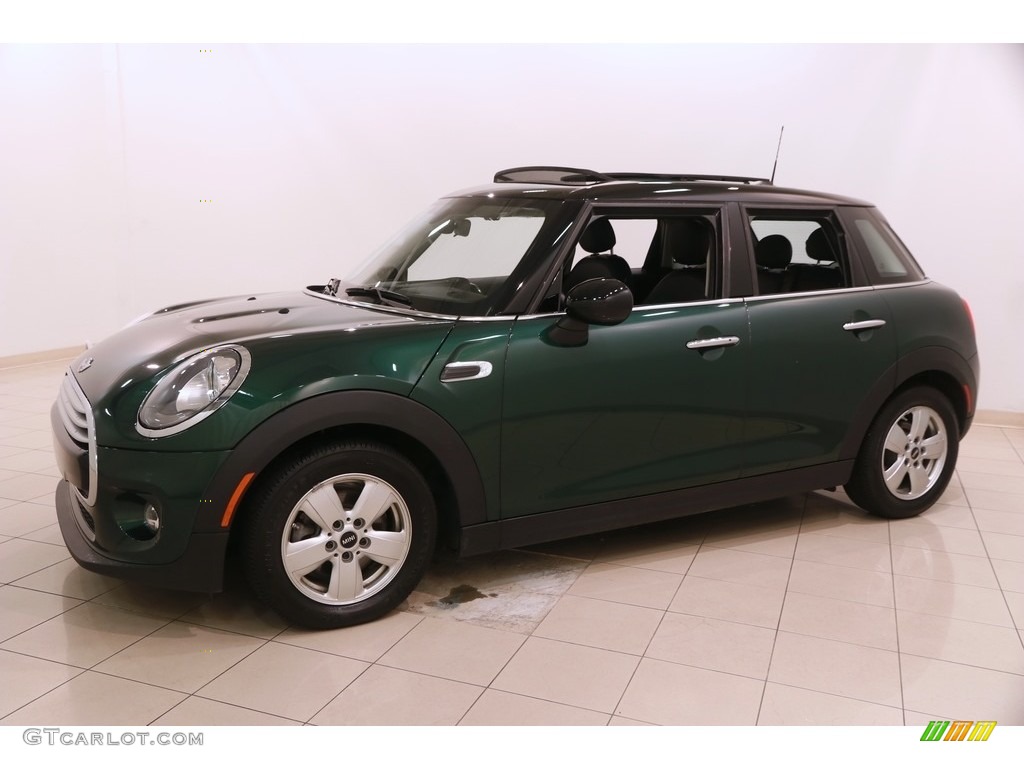 2015 Cooper Hardtop 4 Door - British Racing Green II Metallic / Carbon Black photo #3