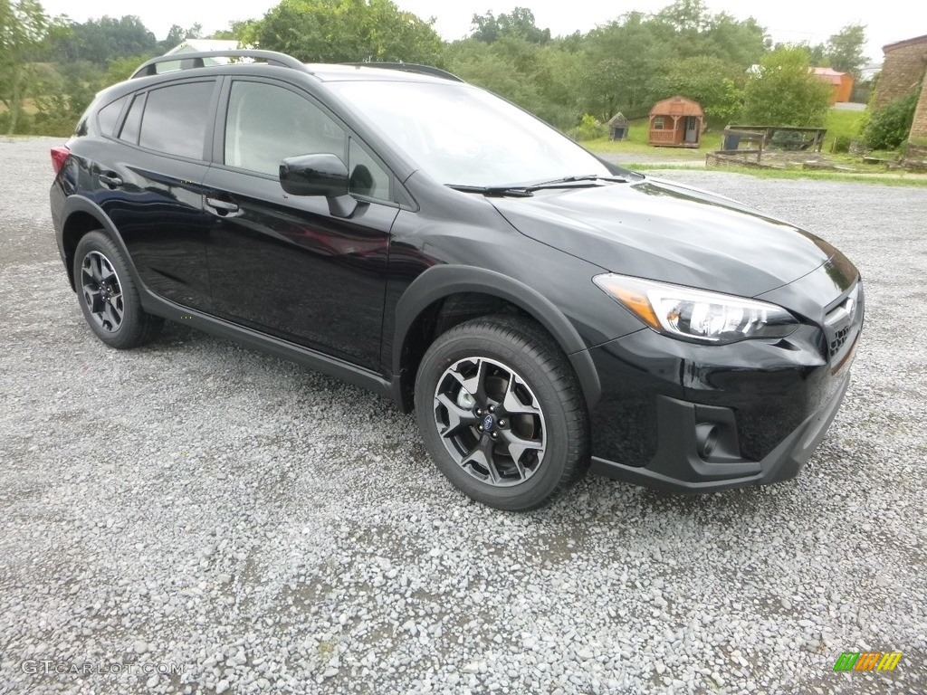 Crystal Black Silica 2019 Subaru Crosstrek 2.0i Premium Exterior Photo #129314042