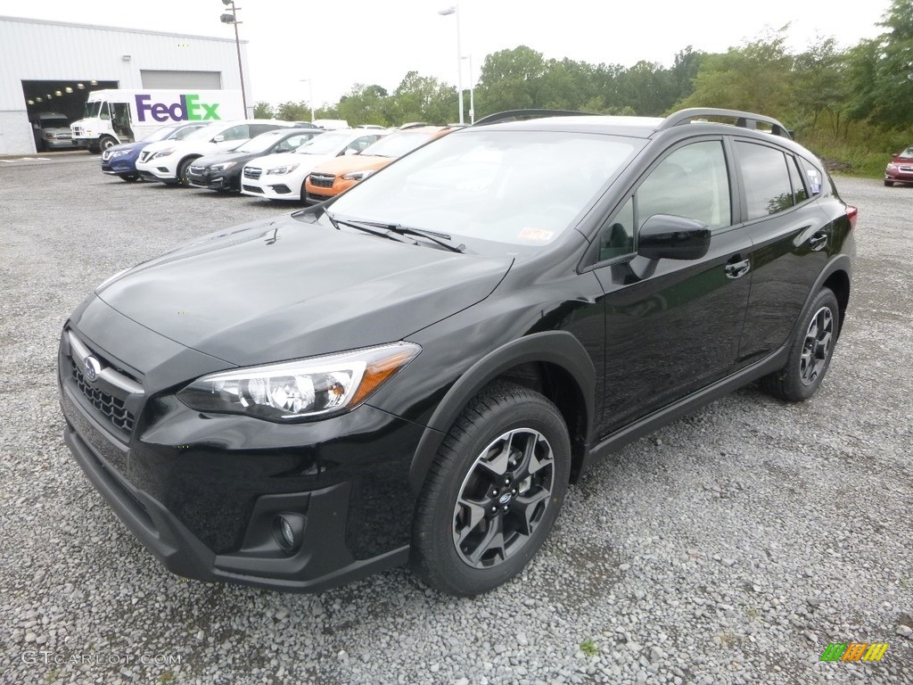 Crystal Black Silica 2019 Subaru Crosstrek 2.0i Premium Exterior Photo #129314261