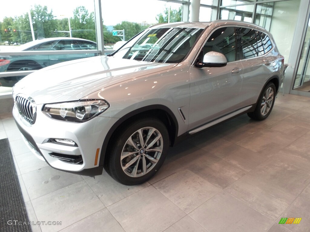 Glacier Silver Metallic 2019 BMW X3 xDrive30i Exterior Photo #129314462