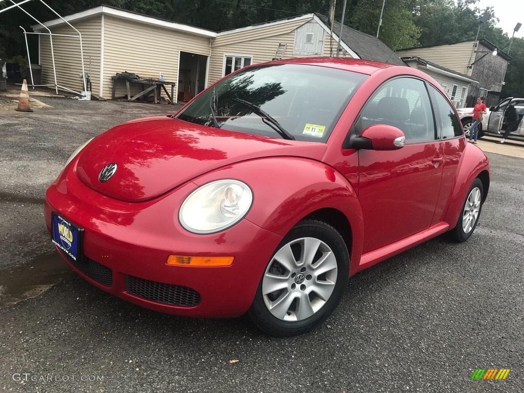 2009 New Beetle 2.5 Coupe - Salsa Red / Black photo #1