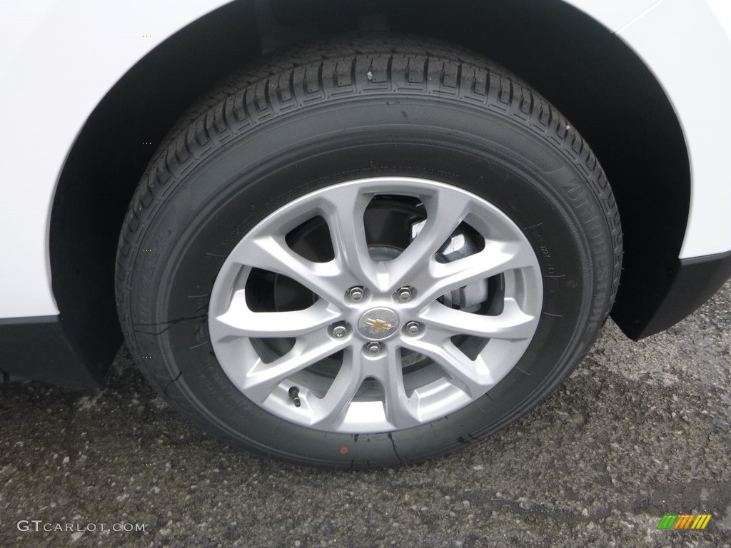2019 Equinox LS AWD - Summit White / Medium Ash Gray photo #2