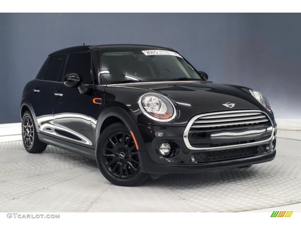 2015 Cooper Hardtop 4 Door - Midnight Black Metallic / Carbon Black photo #15