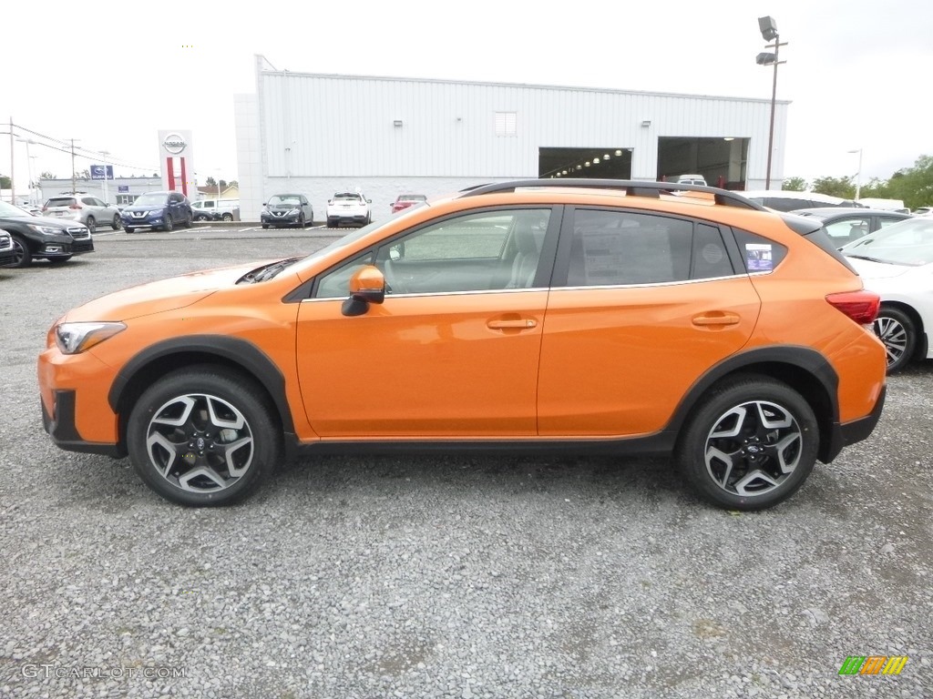 2019 Crosstrek 2.0i Limited - Sunshine Orange / Gray photo #7