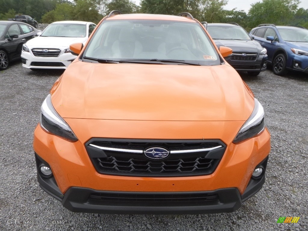 2019 Crosstrek 2.0i Limited - Sunshine Orange / Gray photo #9