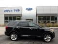 2015 Tuxedo Black Ford Explorer XLT 4WD  photo #1