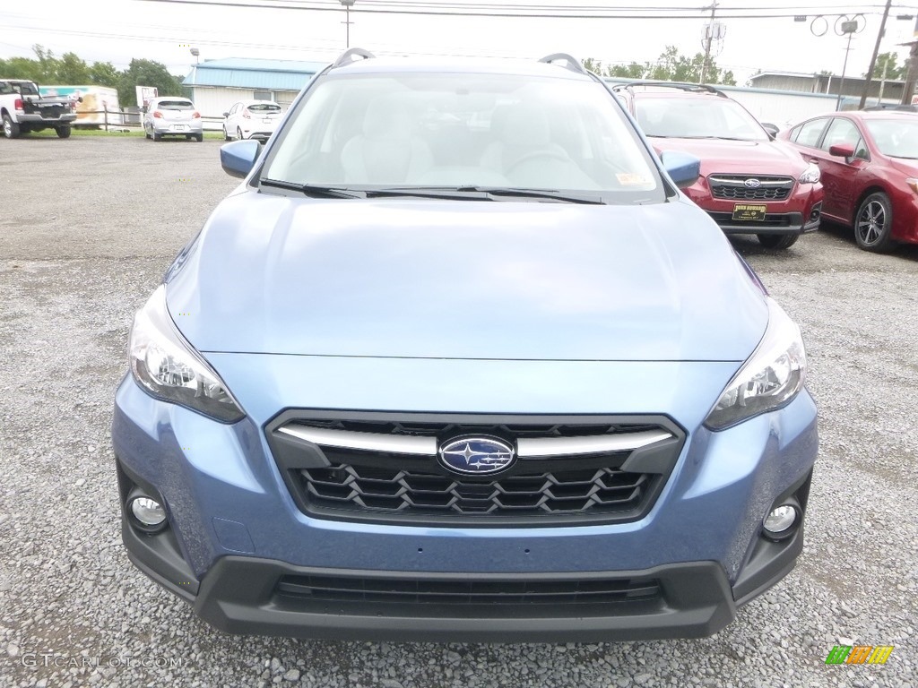 2019 Crosstrek 2.0i Premium - Quartz Blue Pearl / Black photo #9