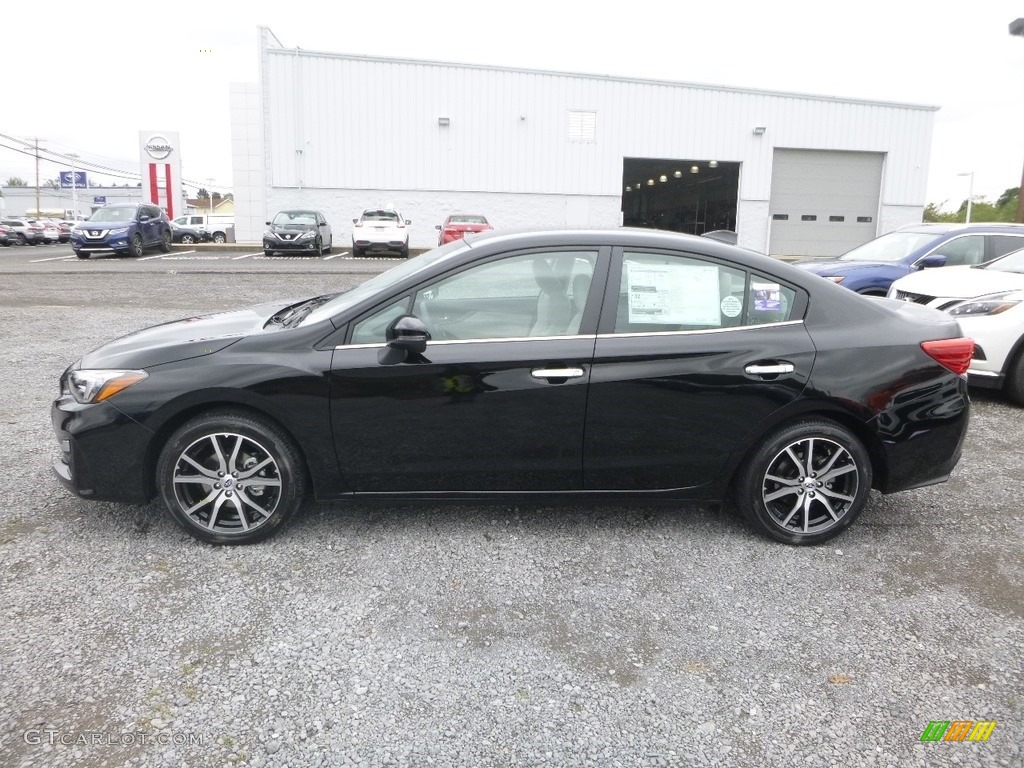 2019 Impreza 2.0i Limited 4-Door - Crystal Black Silica / Ivory photo #7