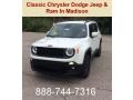 2018 Alpine White Jeep Renegade Latitude 4x4  photo #1