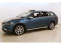 Silk Blue Metallic 2018 Volkswagen Golf Alltrack SEL 4Motion Exterior