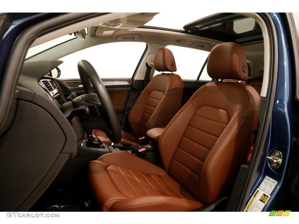Marrakesh Brown Interior 2018 Volkswagen Golf Alltrack SEL 4Motion Photo #129319715
