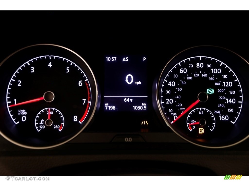 2018 Volkswagen Golf Alltrack SEL 4Motion Gauges Photos