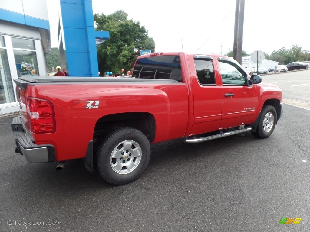 2013 Silverado 1500 LT Extended Cab 4x4 - Victory Red / Ebony photo #9