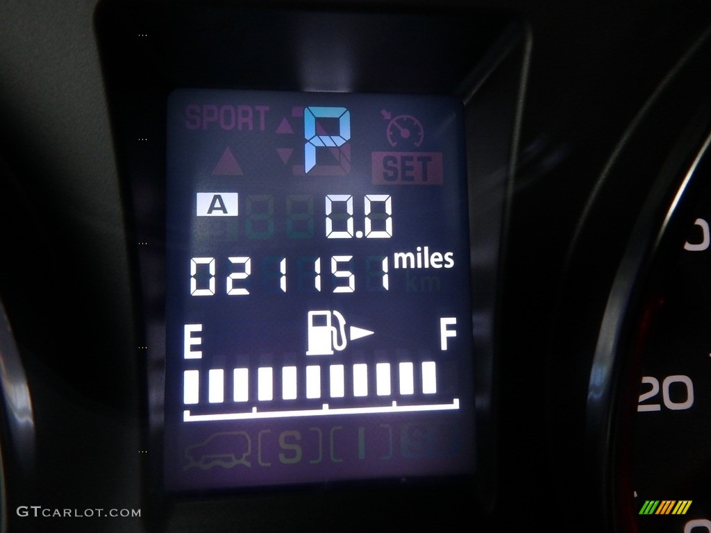 2017 Crosstrek 2.0i Premium - Desert Khaki / Black photo #22