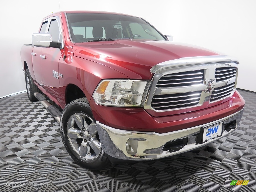 2014 1500 Big Horn Quad Cab 4x4 - Mineral Gray Metallic / Black/Diesel Gray photo #1