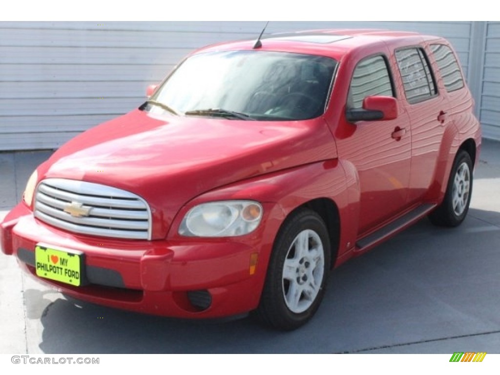 2008 HHR LT - Victory Red / Ebony Black photo #3