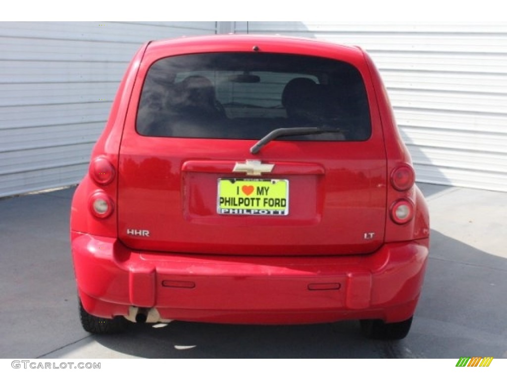 2008 HHR LT - Victory Red / Ebony Black photo #7